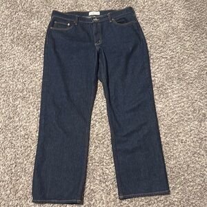 Abercrombie & Fitch low rise baggy curve love jeans
